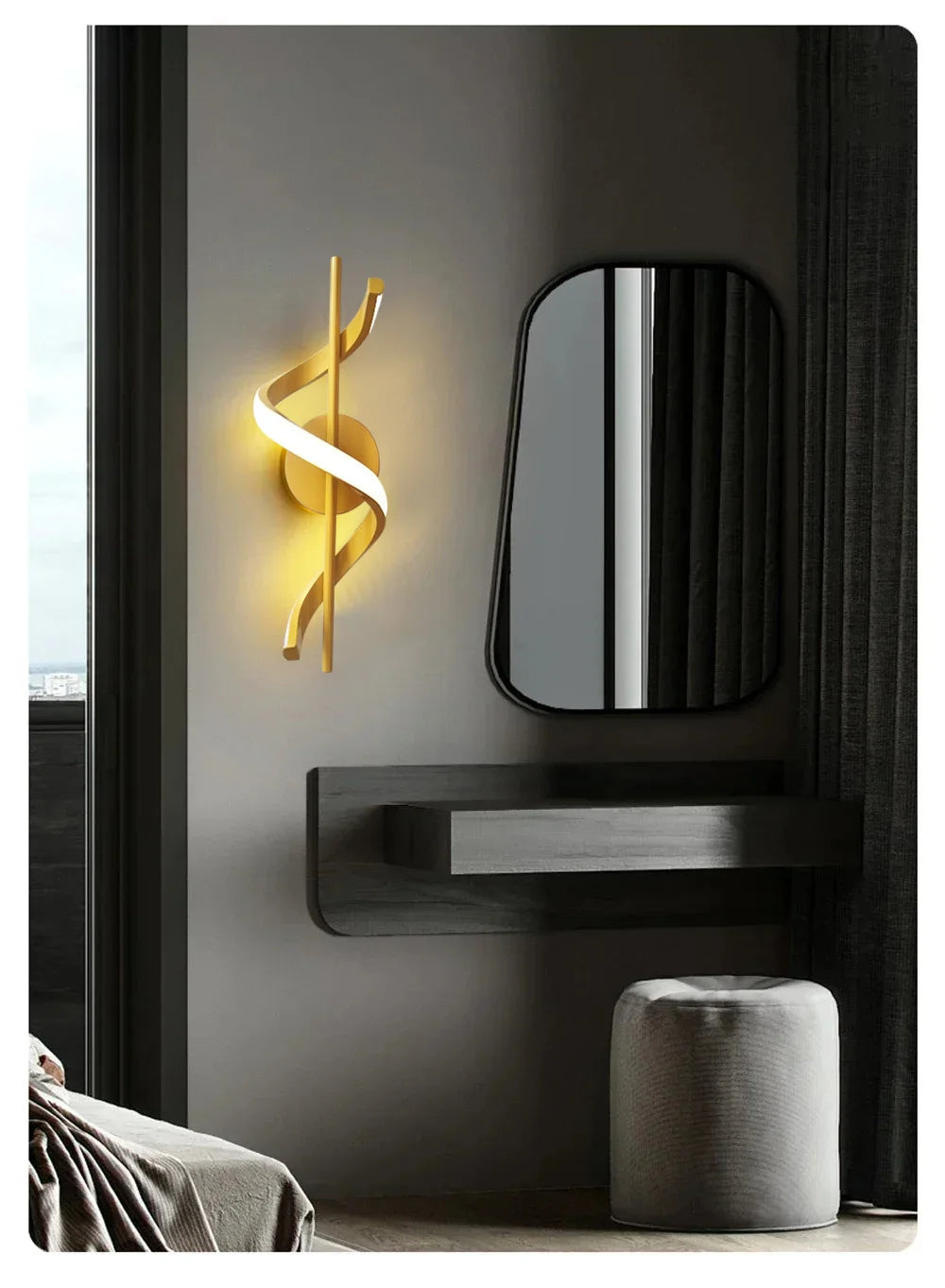 Arandela Minimalista LED Nordic