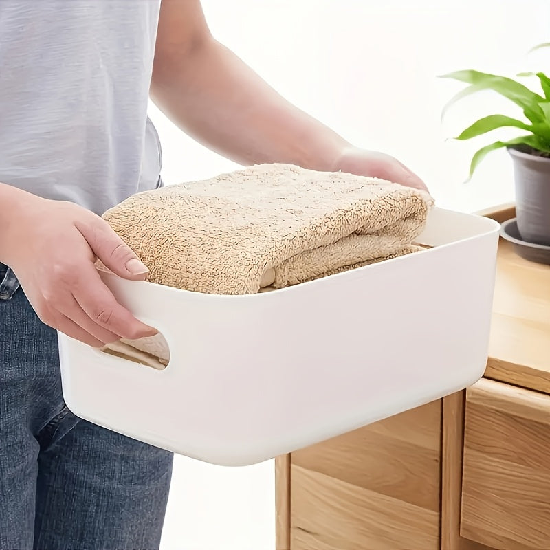 Caixa de Armazenamento de Cosméticos 5pcs, Organizador de Desordem de Secretária, Caixa de Armazenamento de Lingerie para Roupeiro, Artigos para o Lar, Caixa de Armazenamento, Cesto de Armazenamento de Cozinha Multifuncional para Cozinha, Casa de Banho, Quarto e Secretária de Escritório