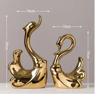Esculturas Decorativas Modernas em Cerâmica