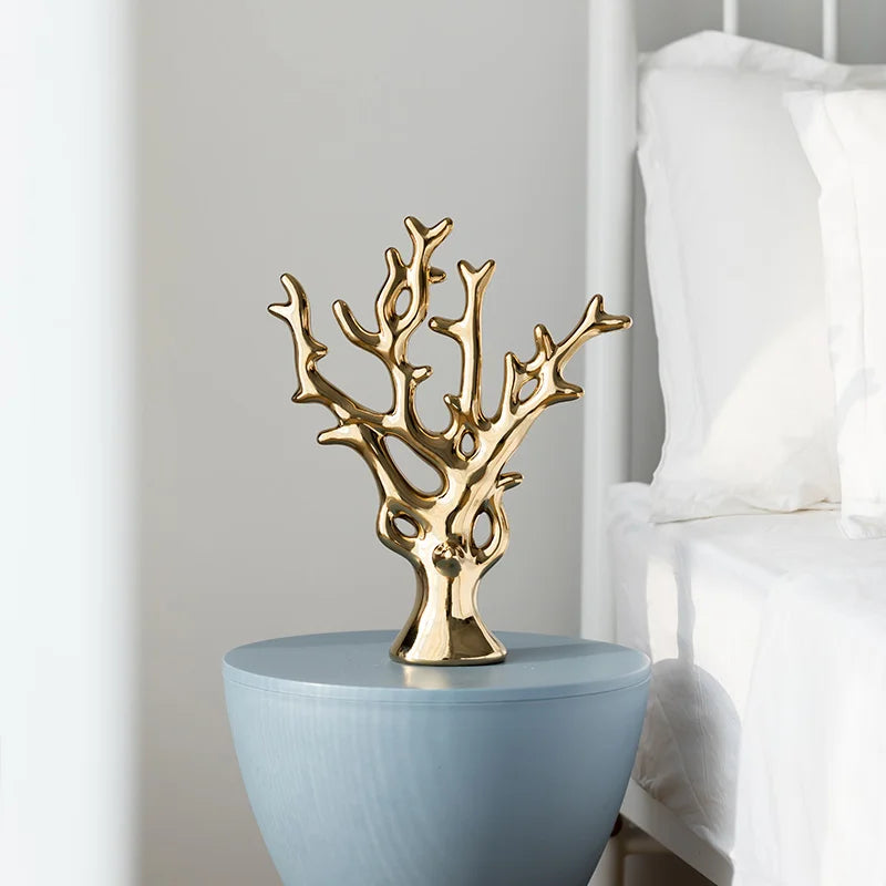 Esculturas Decorativas Modernas em Cerâmica