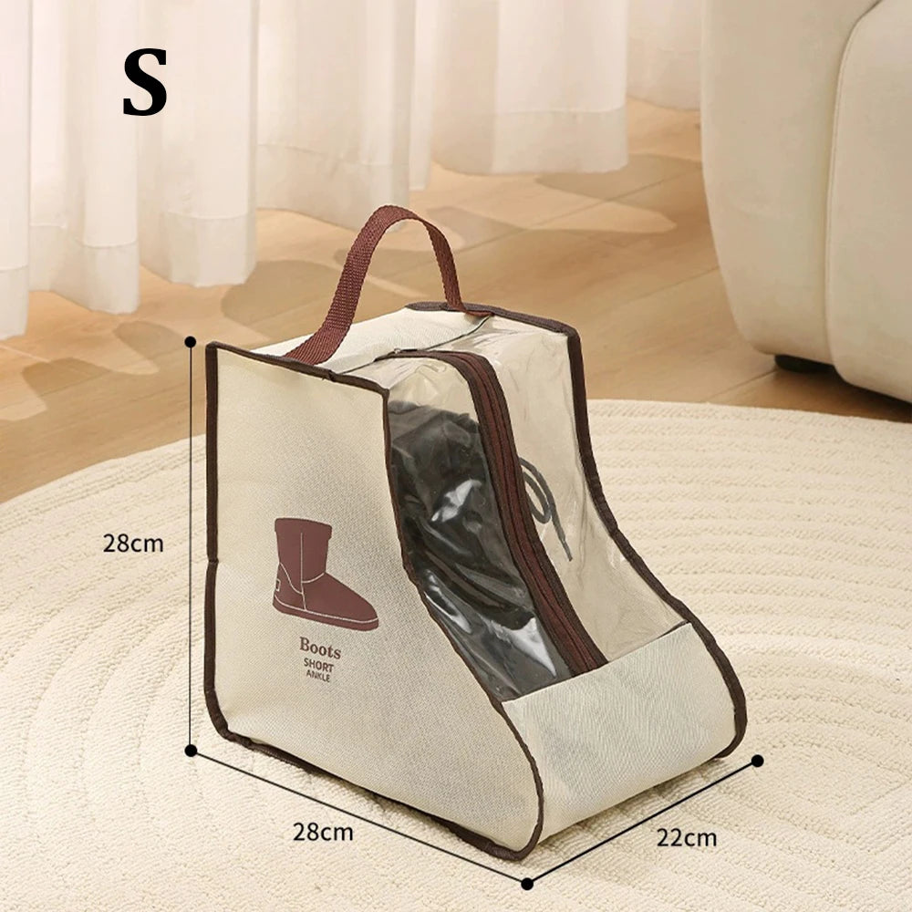 Bolsa Protetora para Botas com Visor Transparente