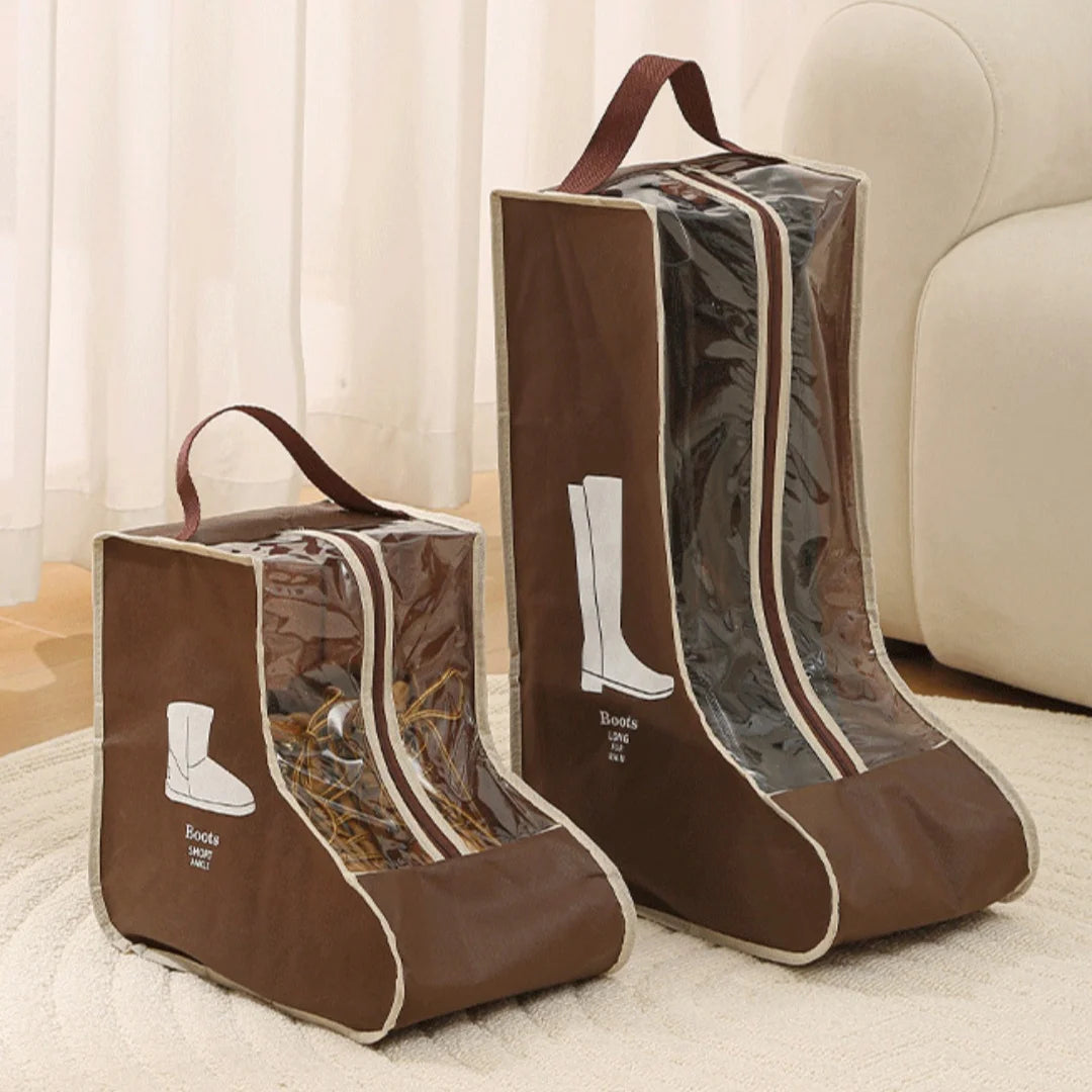 Bolsa Protetora para Botas com Visor Transparente