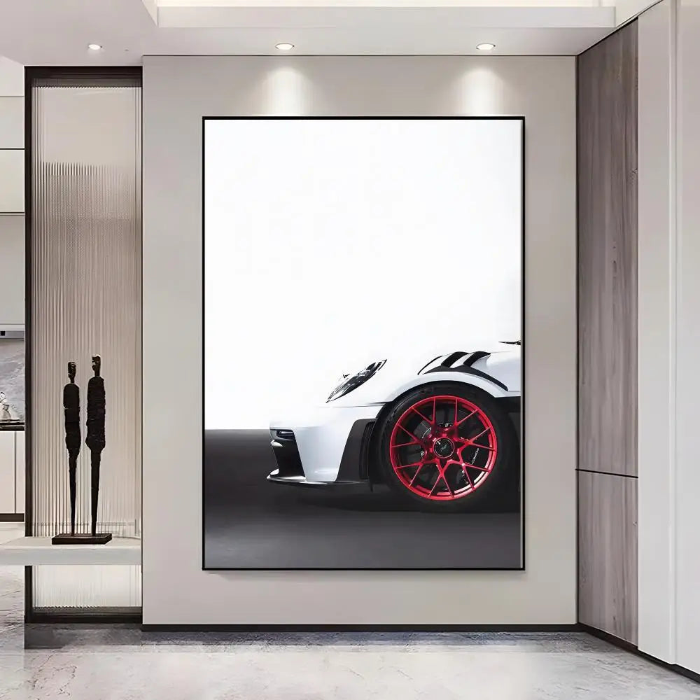 Quadro Esportivo GT3 RS em Canvas