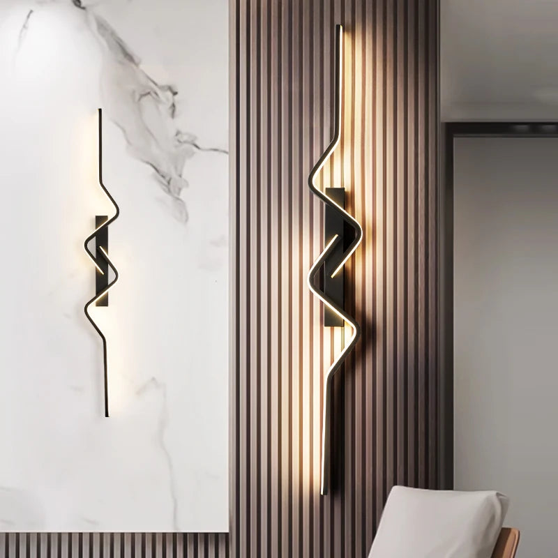 Modern Stairs Wall Light Nordic Living Room lights For Wall Sconce Ceiling Light Home Decor Lighting Fixtures Long Decor ghts