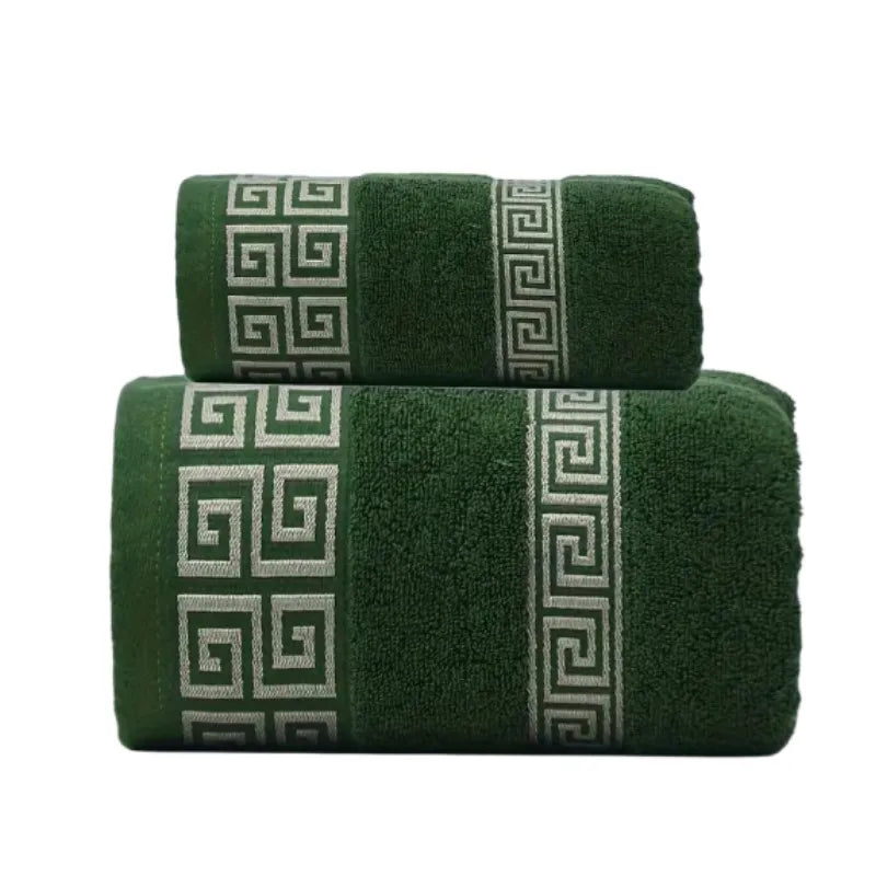 Conjunto de Toalhas Luxuosas 100% Algodão