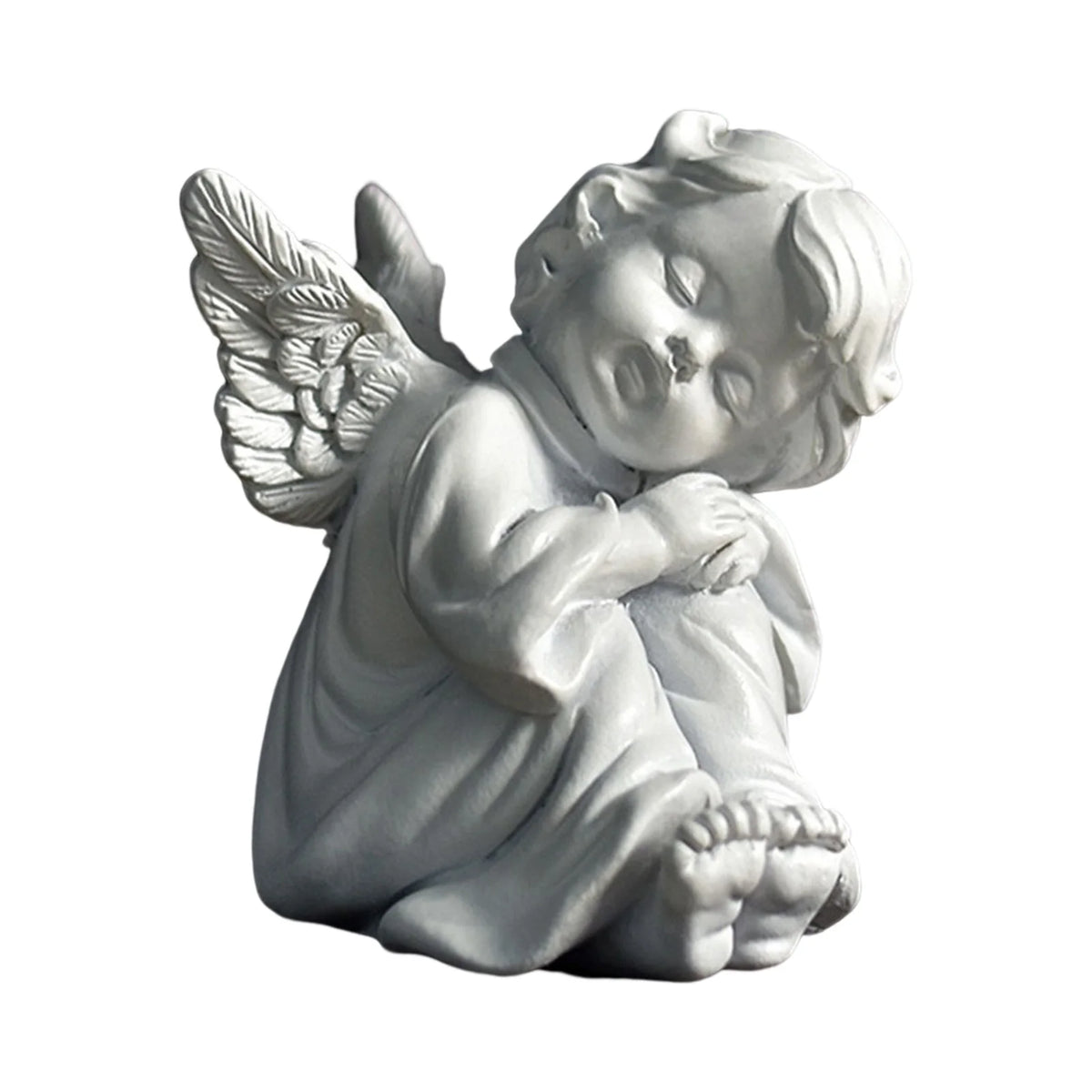 Escultura Decorativa Anjo de Resina