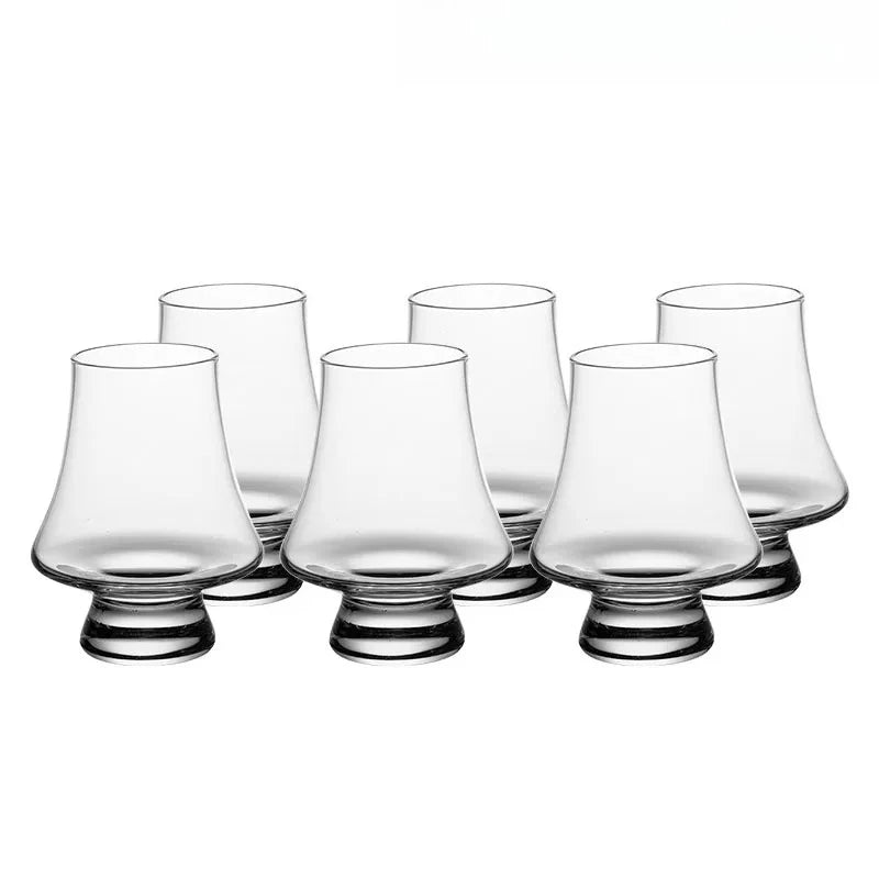 Conjunto de Taças de Cristal para Whisky