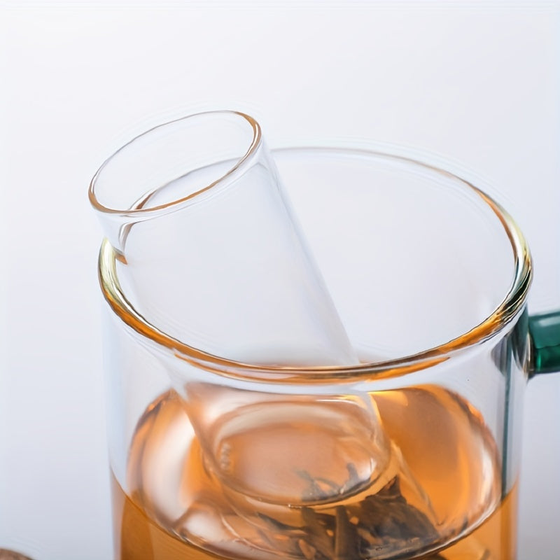 Garrafa Vazia de Infusor de Chá de Vidro Mini Transparente, Garrafa de Vidro com Tampa, Tubo de Ensaio para Chá, Conjunto de Utensílios de Cozinha