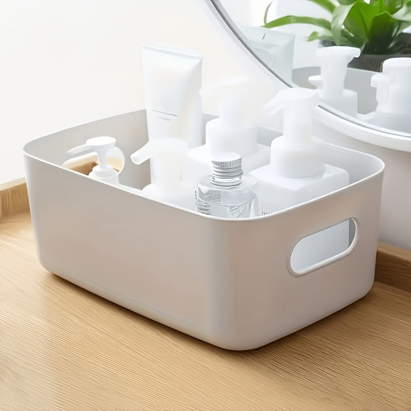 Caixa de Armazenamento de Cosméticos 5pcs, Organizador de Desordem de Secretária, Caixa de Armazenamento de Lingerie para Roupeiro, Artigos para o Lar, Caixa de Armazenamento, Cesto de Armazenamento de Cozinha Multifuncional para Cozinha, Casa de Banho, Quarto e Secretária de Escritório