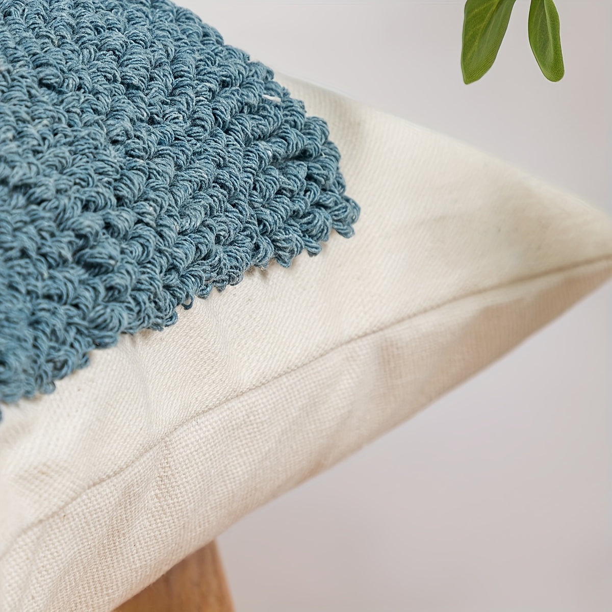 Capa de Almofada Geométrica em Meio-Círculo em Estilo Moderno Nórdico INS, Feita com Artesanato de Pelúcia Circular, Adequada para Decorar Casas de Modelo, Moradias de Hóspedes e Almofadas de Hotel.