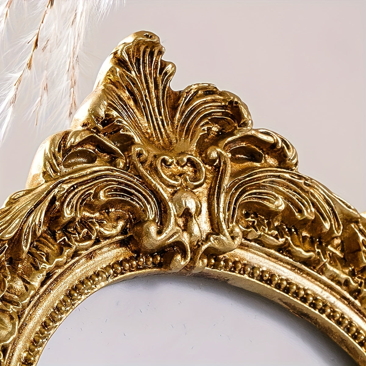 1 Moldura de Foto de Resina Dourada Luxuosa - Decoração de Casamento, Exposição de Arte para Casa, Moldura Barroca Dourada de Alta Qualidade - Lembrança de Casamento, Novo Tendência na Decoração de Casa