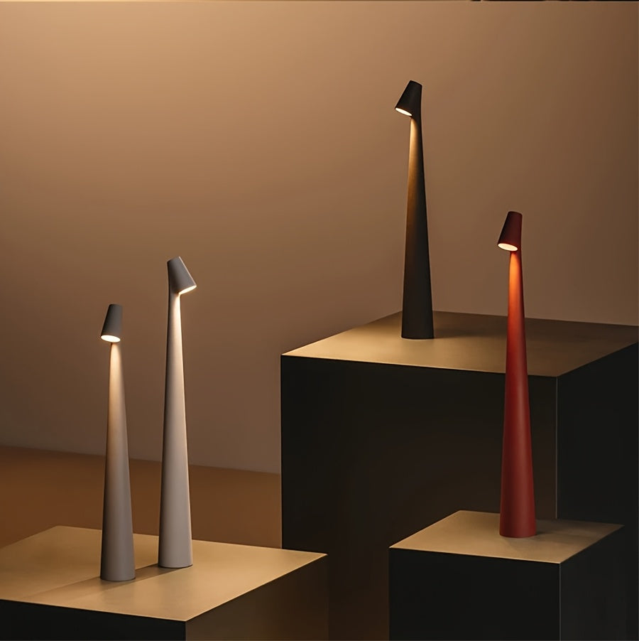 Luminária de Mesa LED Touch Portátil Recarregável