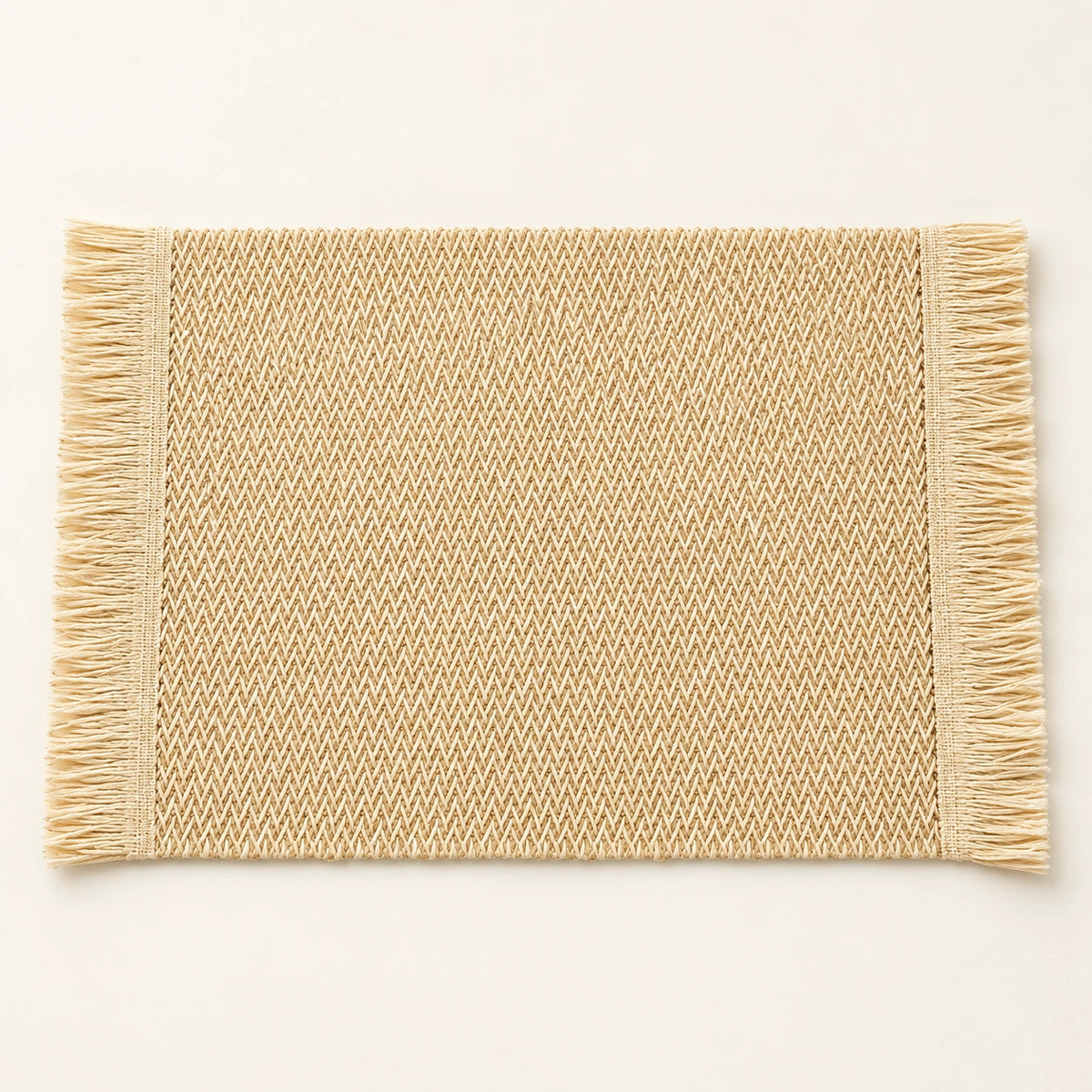 Conjunto de Jogos Americanos Boho com Franjas