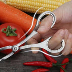 1 unidade de colher de gelado e formador de bolas de carne em aço inoxidável - Antiaderente, ferramenta fácil de apertar para fazer bolinhos de arroz perfeitos, cake pops e colheres de gelado | Apresenta um pega antiderrapante e é lavável na máquina de lavar louça, um gadget de cozinha prático