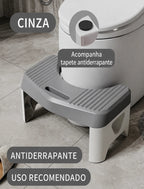 Banquinho Apoio para Pés no Banheiro