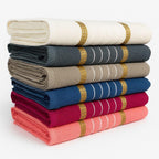 3 Toalhas de Banho Grande Felpuda 100% Algodão 68x135cm – Conforto, Maciez e Absorção - Leveza e Sofisticação para o Uso Diário.