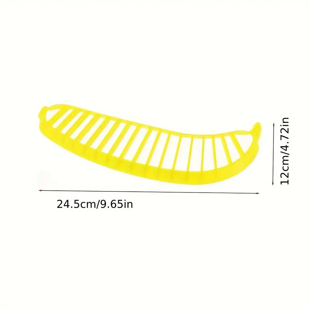 Banana Slicer, Multifunctional Fruit Cutting Tool, Banana Cutter, Fruit Separator, Fruit Salad Platter Divider, Kitchen Accessory, Perfect Partner for Beer Festivals, Christmas, Halloween, And Other Holidays