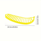 Banana Slicer, Multifunctional Fruit Cutting Tool, Banana Cutter, Fruit Separator, Fruit Salad Platter Divider, Kitchen Accessory, Perfect Partner for Beer Festivals, Christmas, Halloween, And Other Holidays