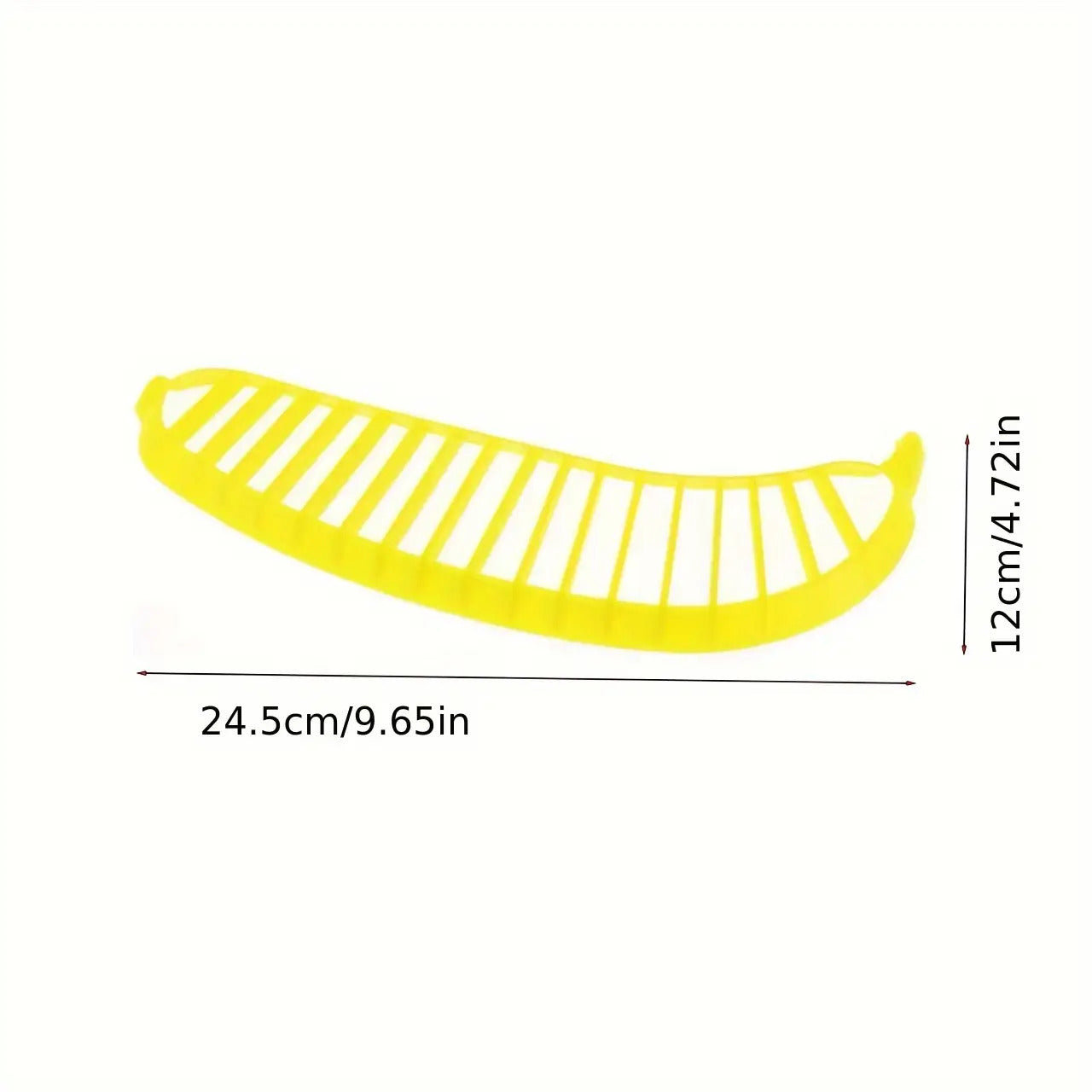 Banana Slicer, Multifunctional Fruit Cutting Tool, Banana Cutter, Fruit Separator, Fruit Salad Platter Divider, Kitchen Accessory, Perfect Partner for Beer Festivals, Christmas, Halloween, And Other Holidays