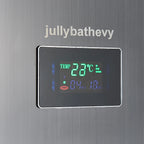 Painel de Chuveiro LED com Massagem e Display Digital