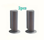 Set of 2 Durable Magnetic Door Stoppers - Easy to Install Without Drilling, Adhesive Backing, Protects Doors from Collisions, Available in Black, White, And Gray, Featuring a Unique Design, And Can Be Firmly Secured