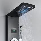 Painel de Chuveiro LED com Massagem e Display Digital