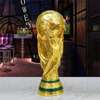 Troféu de Futebol de Resina Dourada