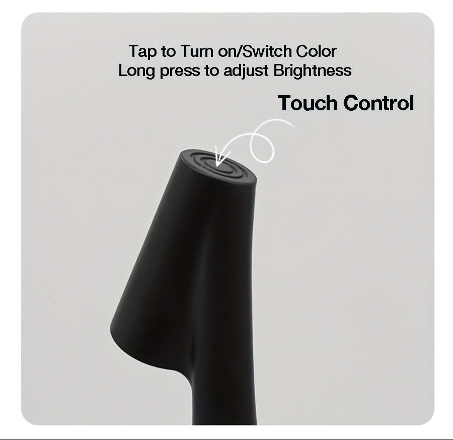 Luminária de Mesa LED Touch Portátil Recarregável