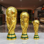 Troféu de Futebol de Resina Dourada