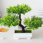 1 unidade, Árvore Bonsai Artificial Realista em Vaso Pequeno para Decoração de Mesa em Casa, Decoração de Jardim ou Ornamentos de Arranjo