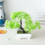 1 unidade, Árvore Bonsai Artificial Realista em Vaso Pequeno para Decoração de Mesa em Casa, Decoração de Jardim ou Ornamentos de Arranjo