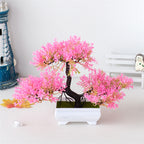 1 unidade, Árvore Bonsai Artificial Realista em Vaso Pequeno para Decoração de Mesa em Casa, Decoração de Jardim ou Ornamentos de Arranjo