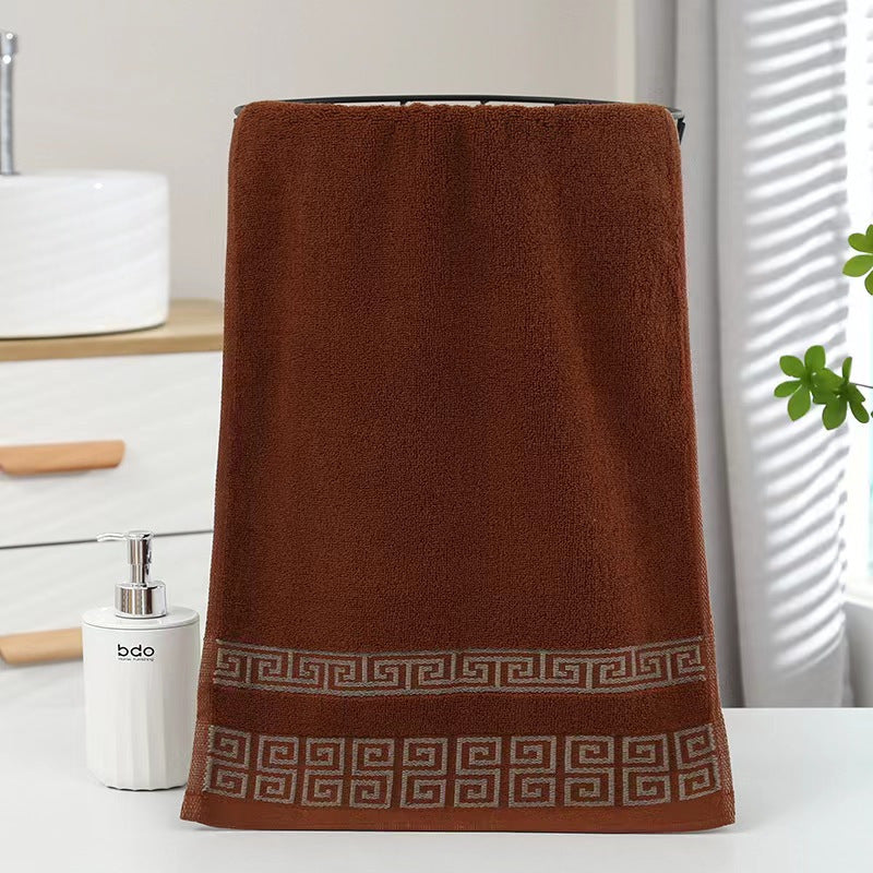 1 Toalha de Banho e Mão de Algodão Puro - Toalhas Macias, Absorventes e de Secagem Rápida para Banho, Lavagem de Rosto e Cuidados com o Cabelo - Toalha de Banho ou Envoltório 34x75cm e 70x140cm, Higiene para Uso Doméstico