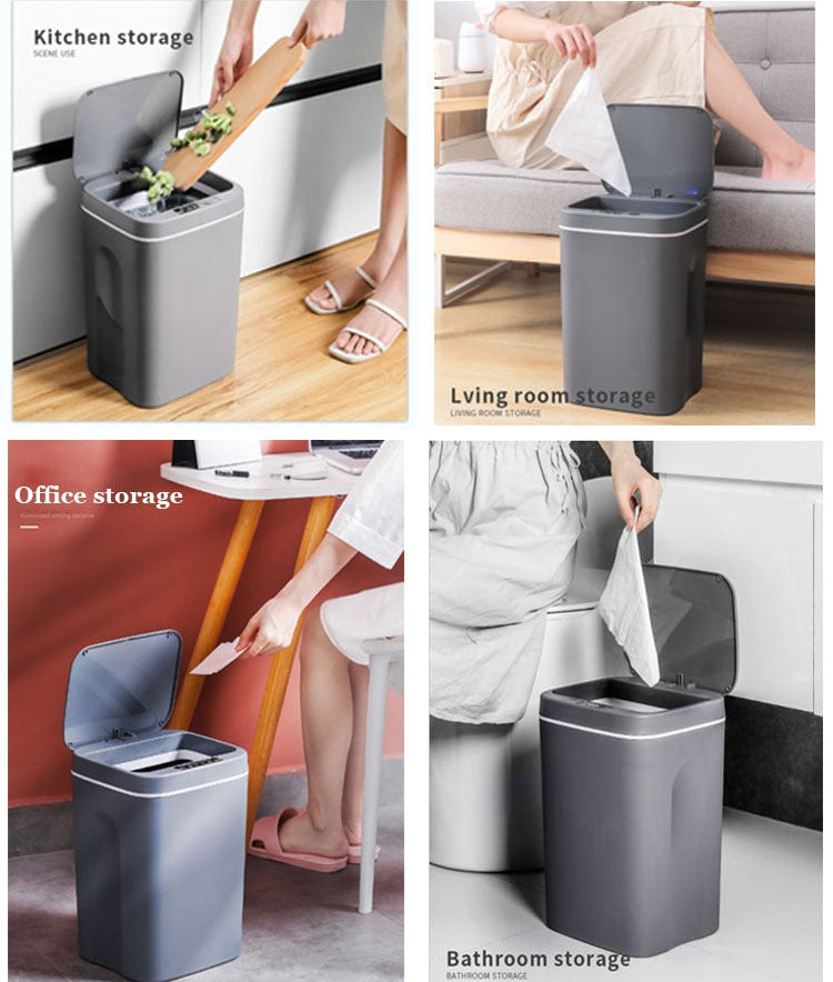 Lixeira Automática com Sensor de 16 Litros