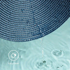 Conjunto de 6 pratos redondos trançados para mesas de jantar, laváveis e antiderrapantes, 38,1 cm para decoração de casa