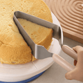 1pc Stainless Steel Cake Slicer & Server | Triangular Transfer Tool with Ergonomic Handle, Durable for Home & Commercial Use, Ideal for Valentine'S Day, Weddings, Birthdays, Parties, Safe