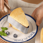 1pc Stainless Steel Cake Slicer & Server | Triangular Transfer Tool with Ergonomic Handle, Durable for Home & Commercial Use, Ideal for Valentine'S Day, Weddings, Birthdays, Parties, Safe