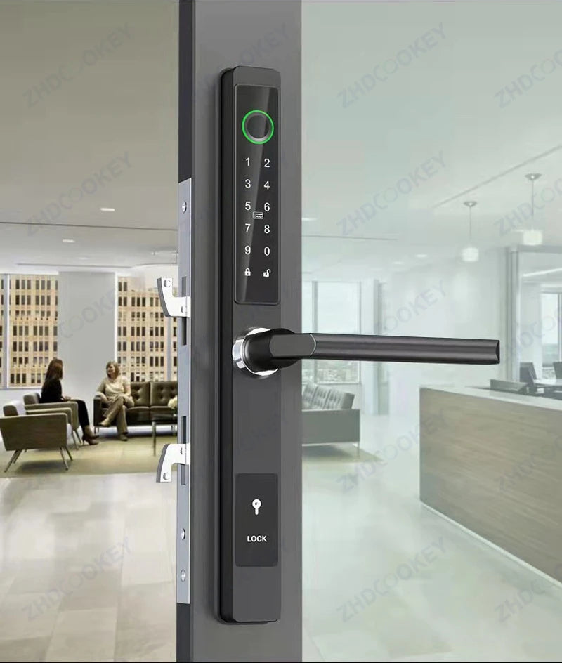 Fechadura Biométrica TTLock para Portas de Vidro