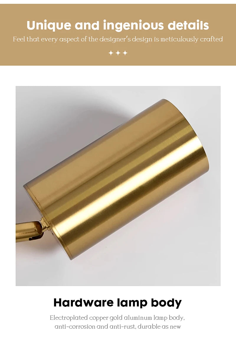 Luminária de Parede LED Ajustável