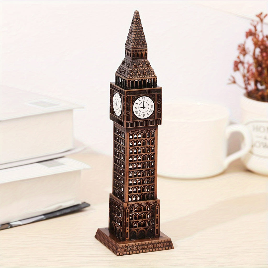 1pc of The World-Famous Landmark Model of Big Ben in London, UK, Suitable for Home, Office, Or Display on a Desk