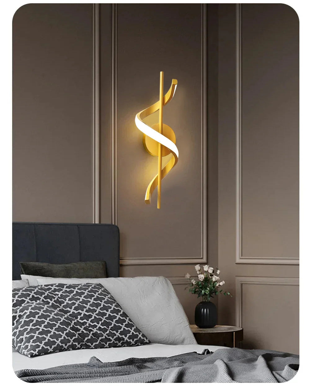 Arandela Minimalista LED Nordic