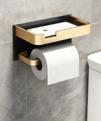 Suporte de Papel Higiênico com Prateleira