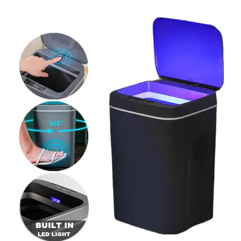 Lixeira Automática com Sensor de 16 Litros