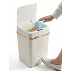 Lixeira Inteligente Automática Sofisticada Sensor 18 Litros