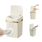 Lixeira Inteligente Automática Sofisticada Sensor 18 Litros