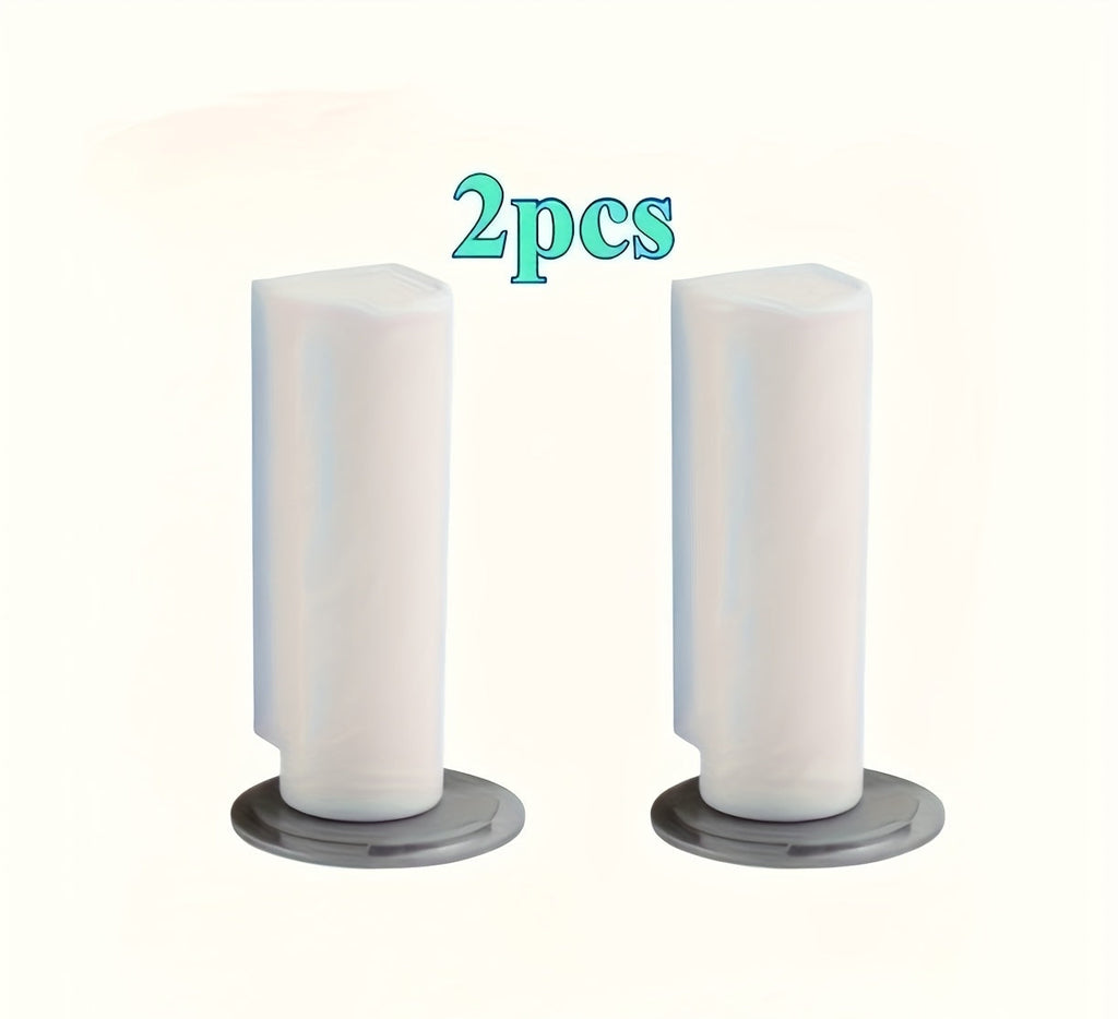 Set of 2 Durable Magnetic Door Stoppers - Easy to Install Without Drilling, Adhesive Backing, Protects Doors from Collisions, Available in Black, White, And Gray, Featuring a Unique Design, And Can Be Firmly Secured
