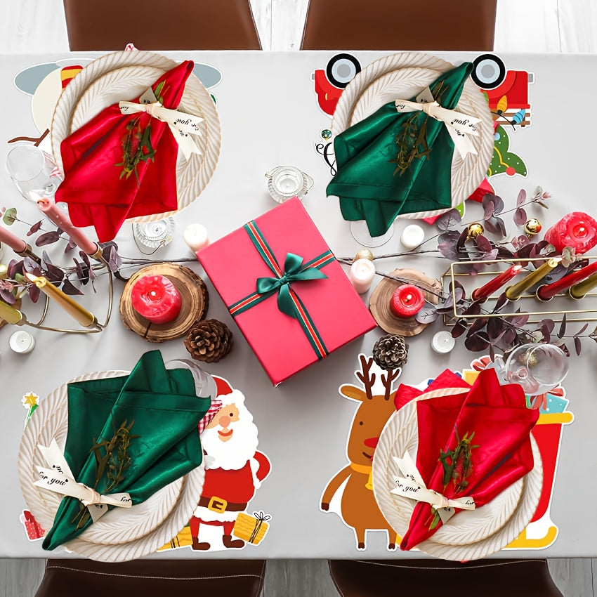6/12 Peças de Guardanapos de Cetim Macio, Guardanapos Simples e Elegantes - Perfeitos para Casamentos, Chá de Panela, Festas e Decorações de Restaurantes