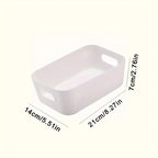 Caixa de Armazenamento de Cosméticos 5pcs, Organizador de Desordem de Secretária, Caixa de Armazenamento de Lingerie para Roupeiro, Artigos para o Lar, Caixa de Armazenamento, Cesto de Armazenamento de Cozinha Multifuncional para Cozinha, Casa de Banho, Quarto e Secretária de Escritório