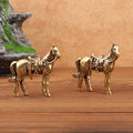 Dois Bonitos Cavalos de Figura para Decoração de Casa e Escritório