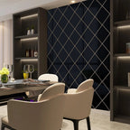 Espelho 3D Acrílico Auto-Adesivo para Decoração de Parede